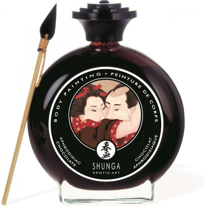 Декоративная крем-краска для тела SHUNGA BODY PAINTING APHRODISIAC CHOCOLATE (АФРОДИЗИЯ ШОКОЛАД) 7000 SG Декоративная крем-краска для тела SHUNGA BODY PAINTING APHRODISIAC CHOCOLATE (АФРОДИЗИЯ ШОКОЛАД) 7000 SG